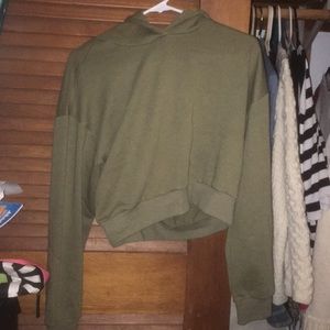 Crop hoodie